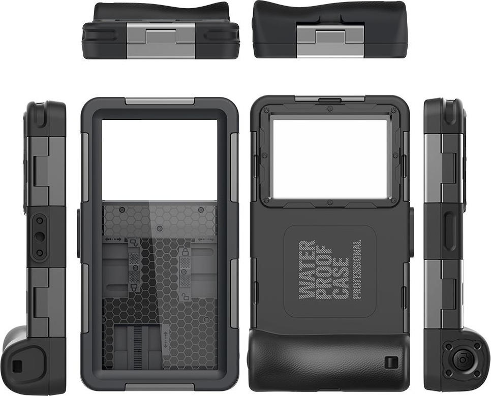 Tech-Protect IPX8 Universal Diving Waterproof Case Black