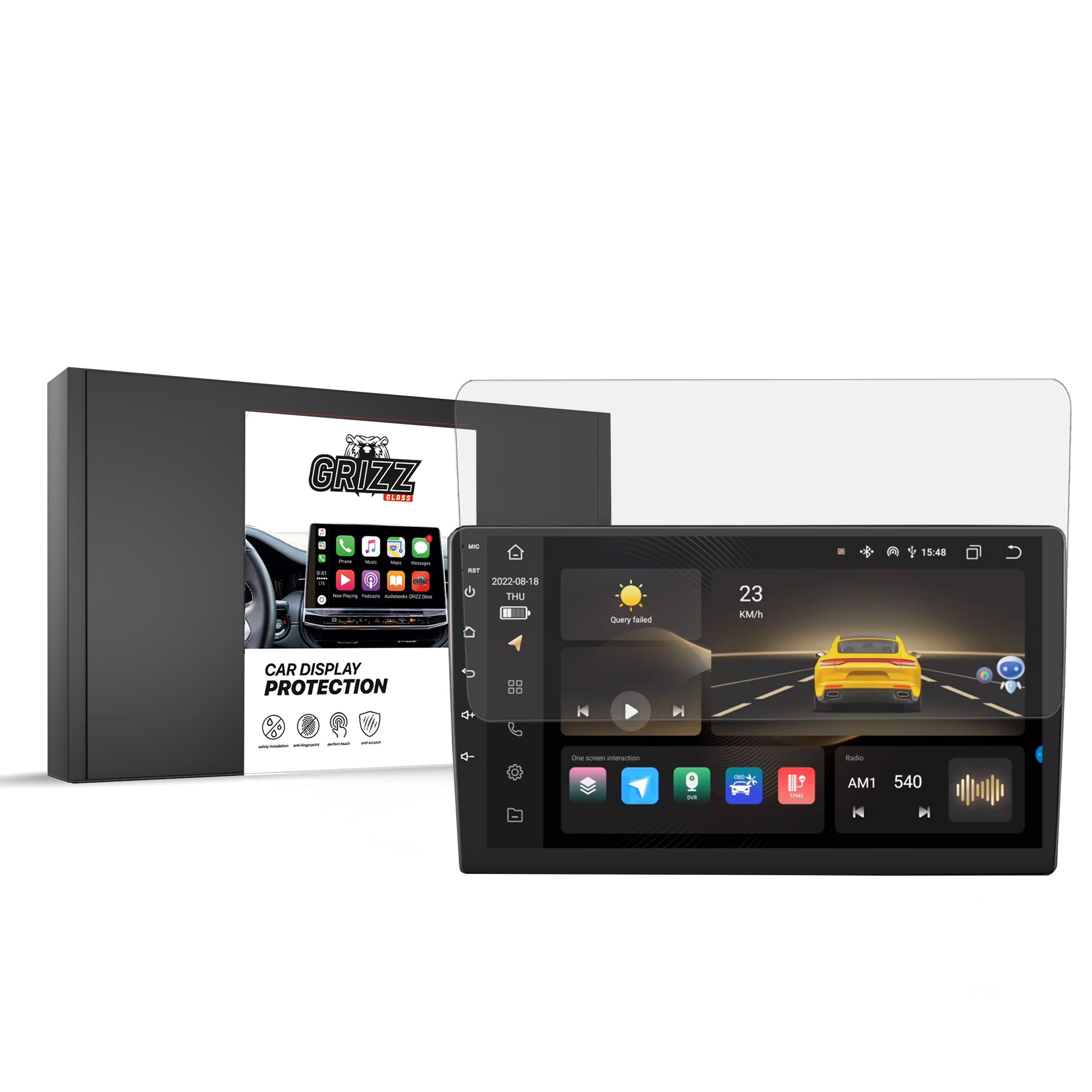 GrizzGlass CarDisplay Protection Ossuret HC1