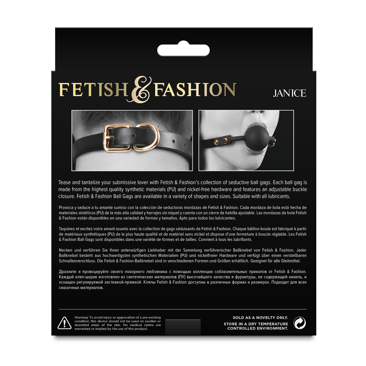 Mouth Gag NS Novelties Janice