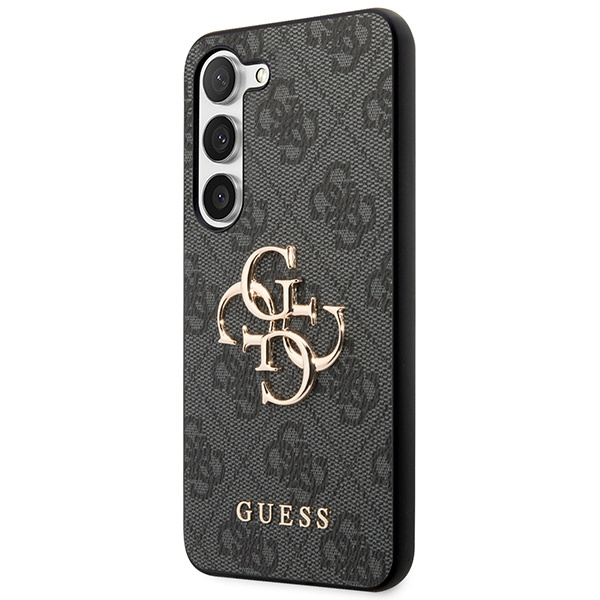 Guess GUHCSA354GMGGR Samsung Galaxy A35 hardcase 4G Big Metal Logo black