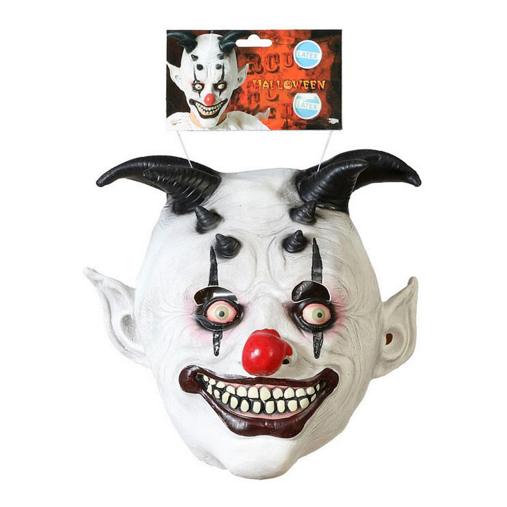 Mask Halloween Evil Male Clown