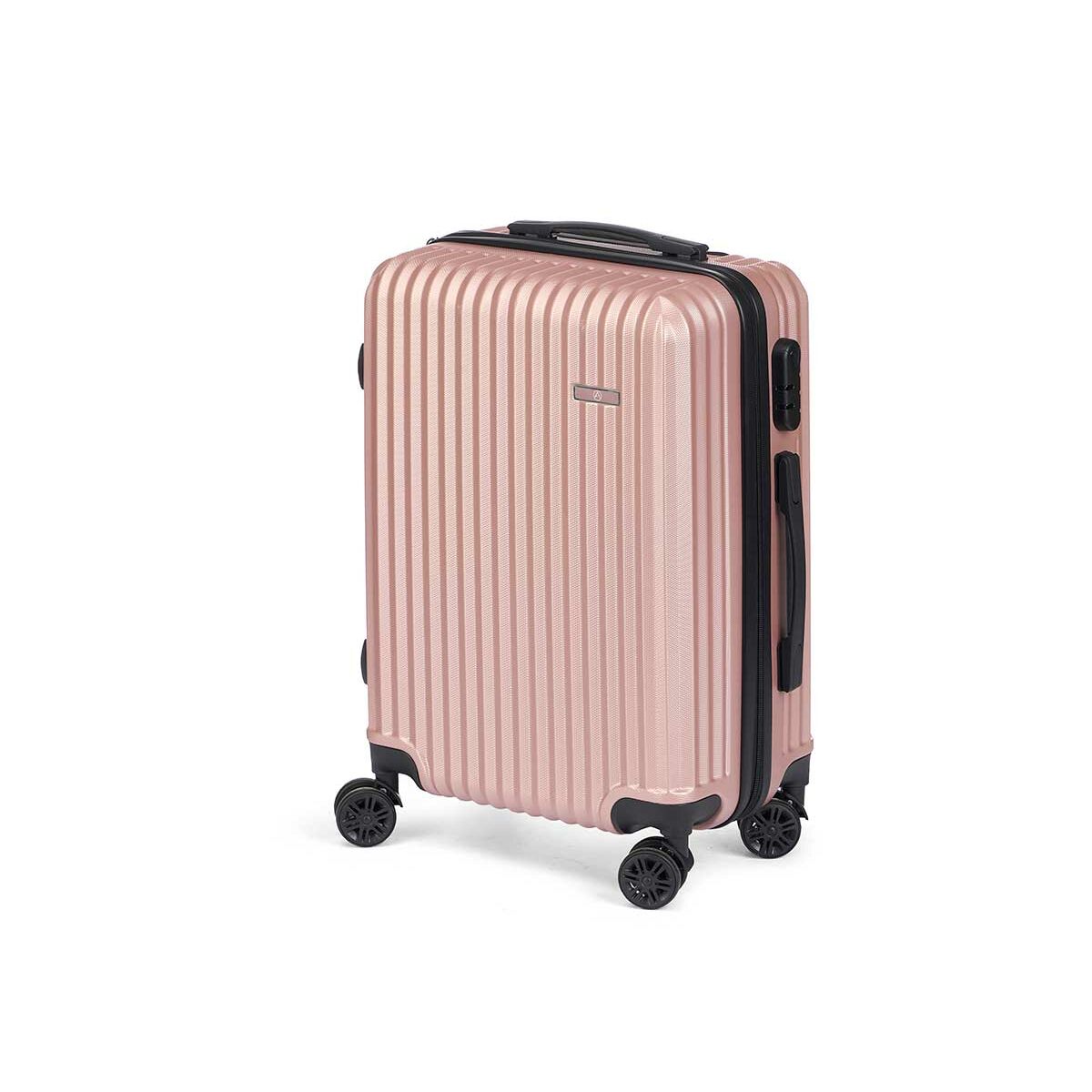 Cabin suitcase Pink 38 x 57 x 23 cm Stripes