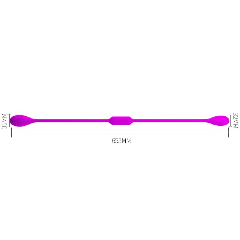 PRETTY LOVE UNISEX STIMULATING DREAM LOVER'S WHIP 2