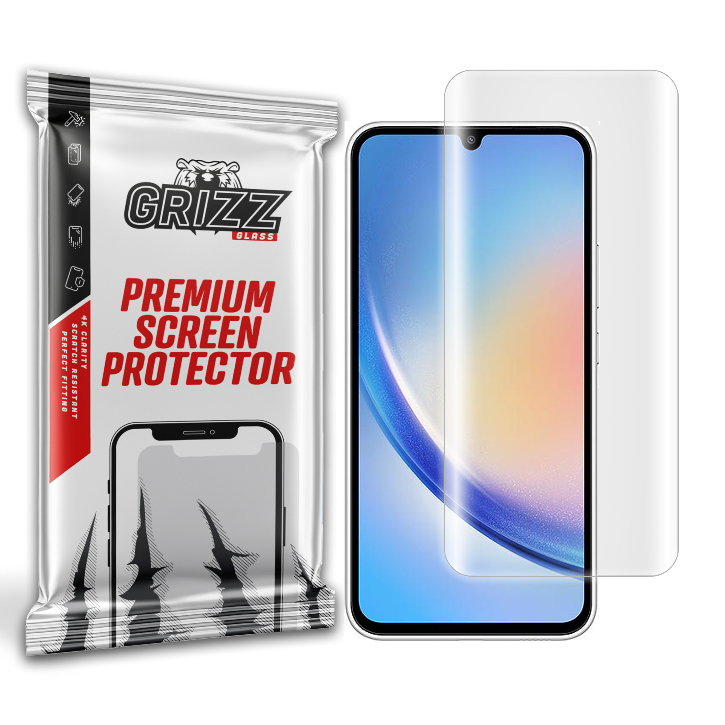 GrizzGlass Hydrofilm Samsung Galaxy A34