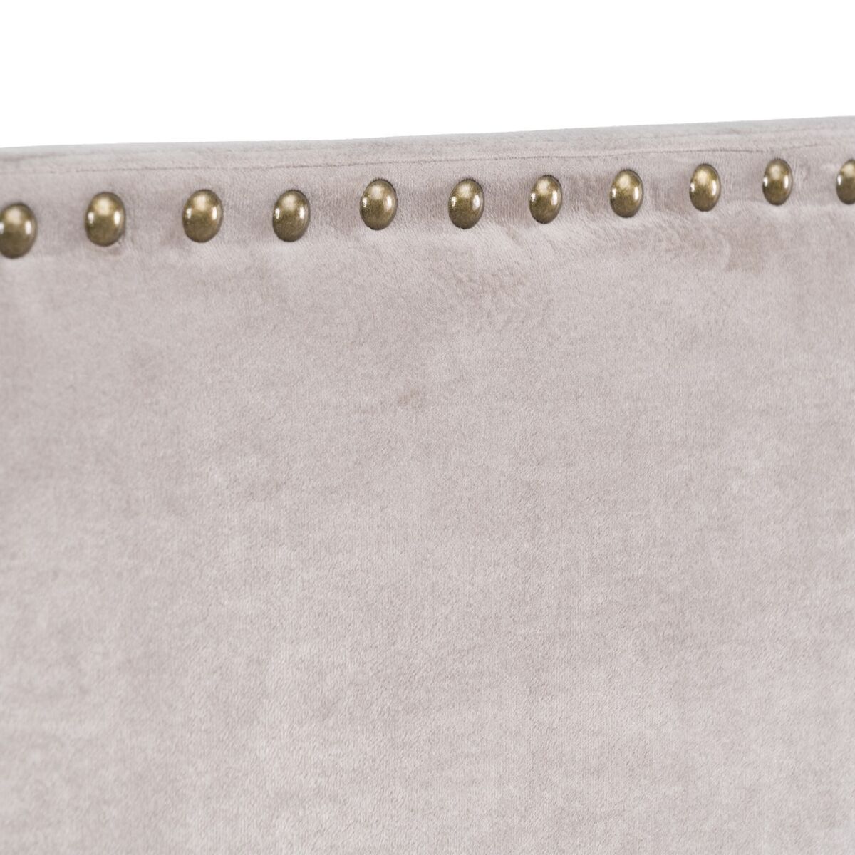 Headboard 180 x 6 x 60 cm Synthetic Fabric Taupe