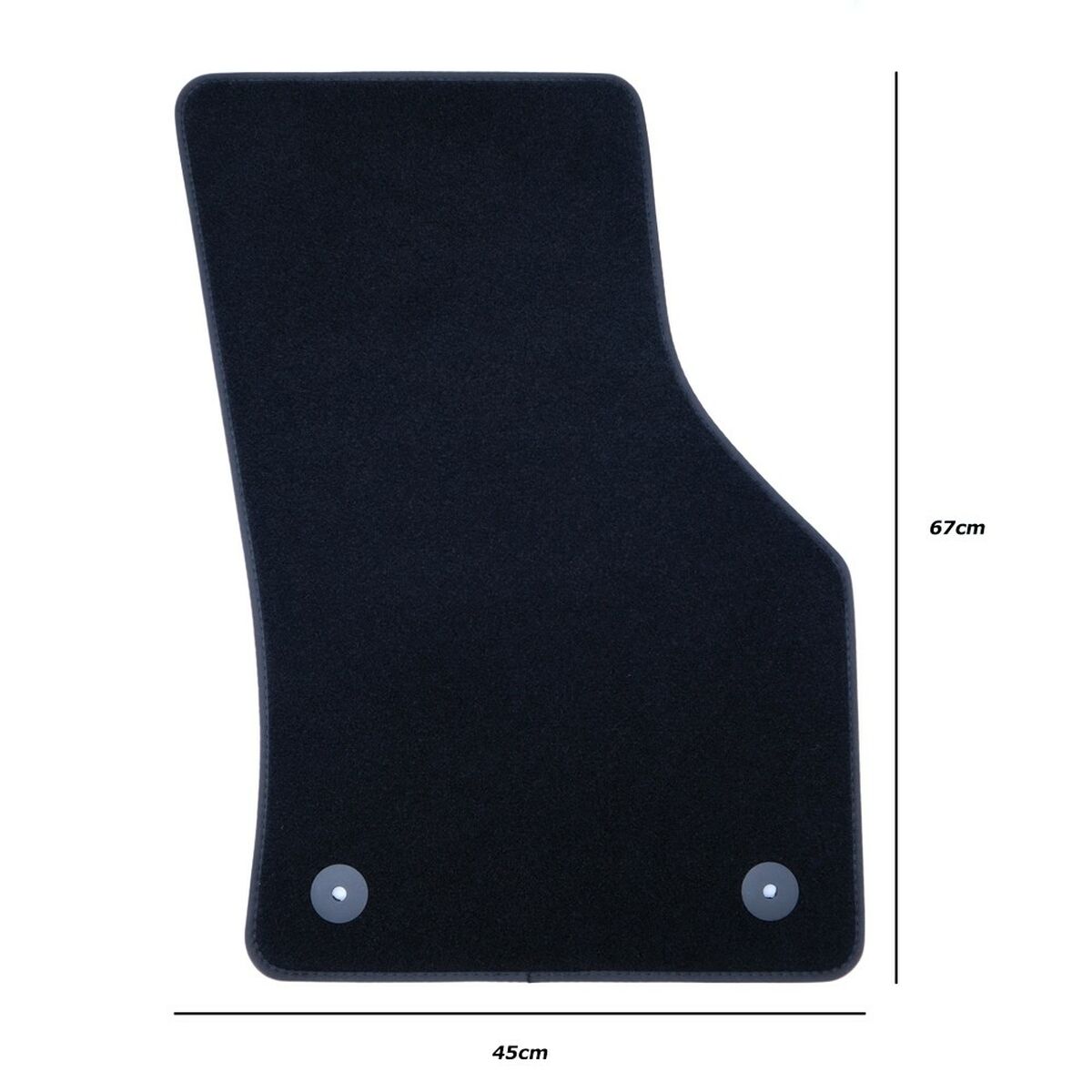 Car Floor Mat Set OCC Motorsport OCCVW0022BL VOLKSWAGEN GOLF VII Blue 5 Pieces