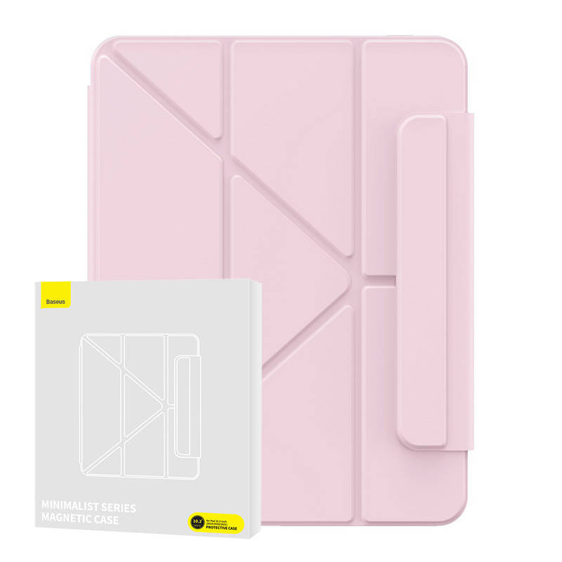 Baseus Minimalist Magnetic Case Apple iPad 10.2 2019/2020/2021 (7, 8, 9 gen) (baby pink)