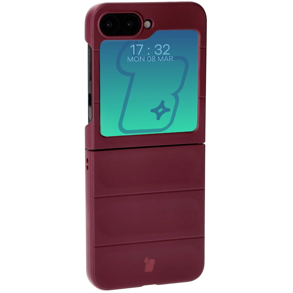 Bizon Case Tur Samsung Galaxy Z Flip6 dark purple