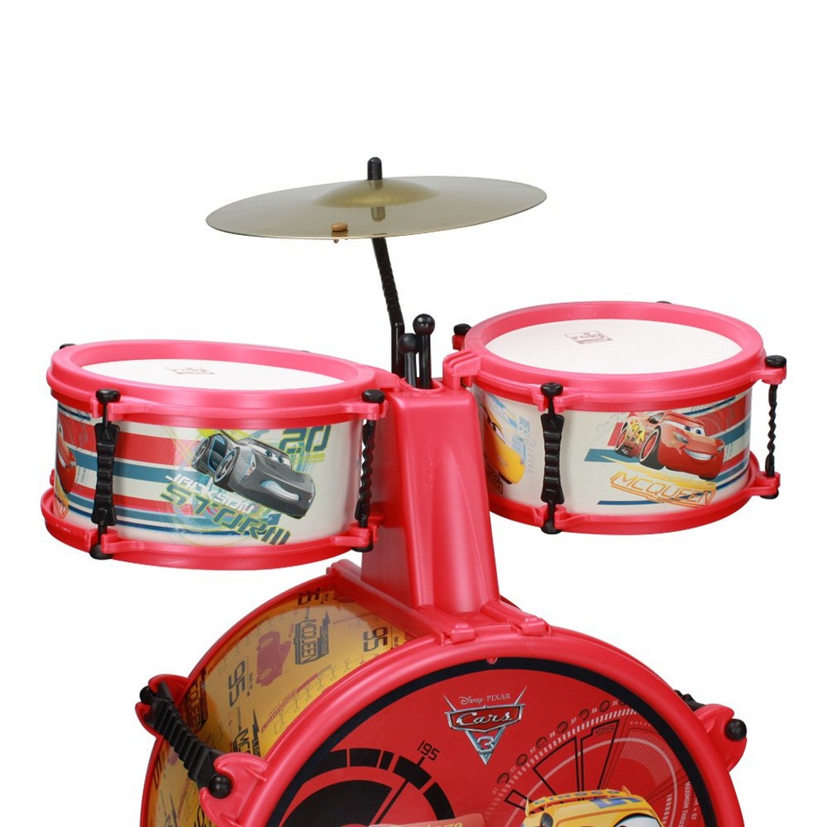 Musik-Spielzeug Cars Schlagzeug Kunststoff
