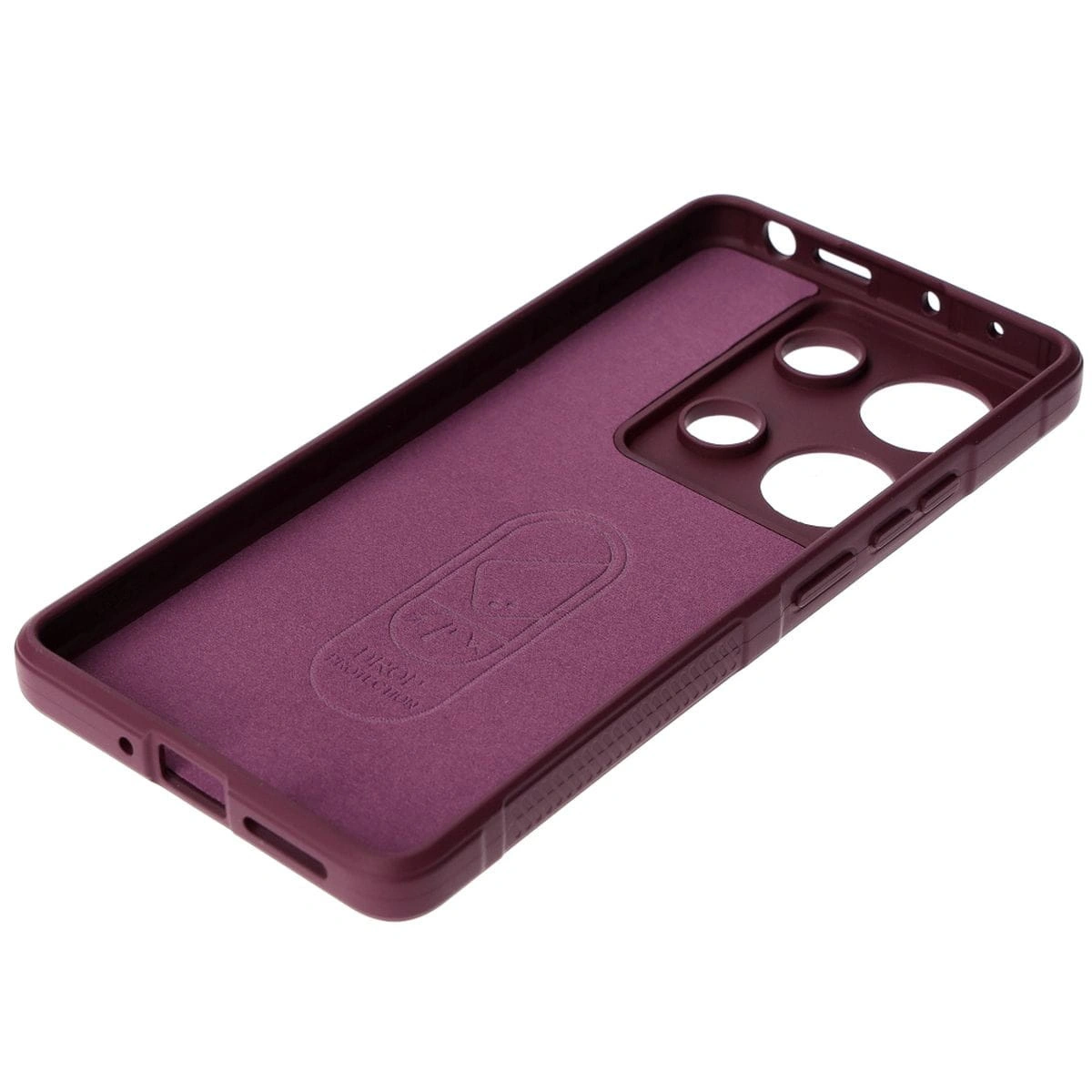 Bizon Case Tur Xiaomi Poco M6 Pro 4G / Xiaomi Redmi Note 13 Pro 4G dark purple