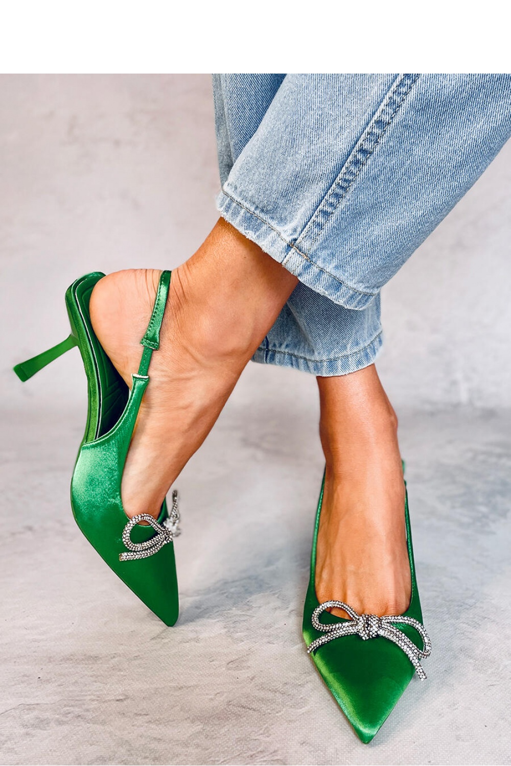  High heels model 179935 Inello  green