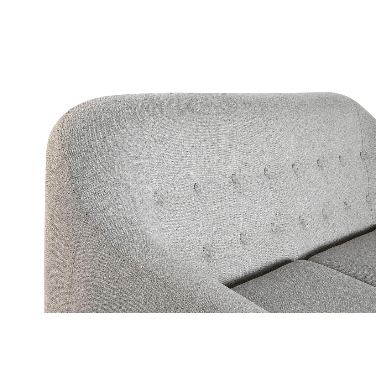Sofa Home ESPRIT Grey Cream Natural Scandi 172 x 82 x 82 cm