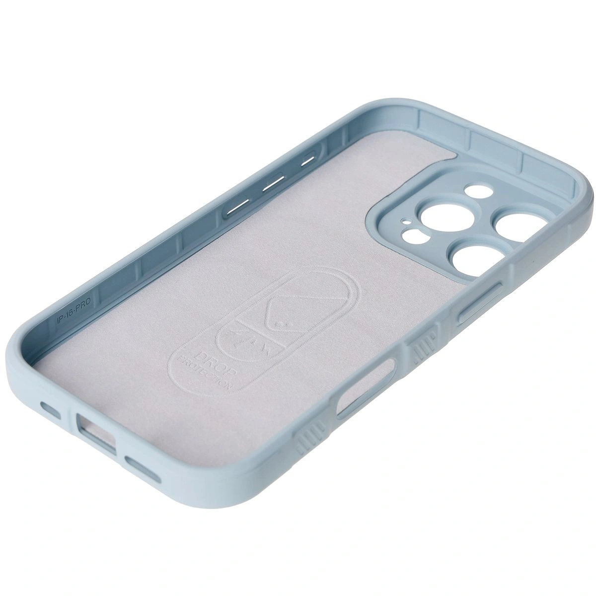 Bizon Case Tur Apple iPhone 16 Pro light blue