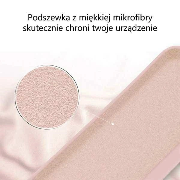 Etui Mercury Silicone do Samsung Galaxy A34 5G różowo-piaskowy