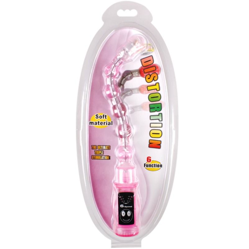 DISTORTION VIBRATING STIMULATOR PINK