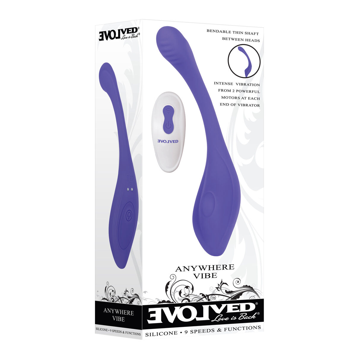 Dual Stimulation Vibe Evolved Purple Dual Stimulation Vibe Evolved Purple