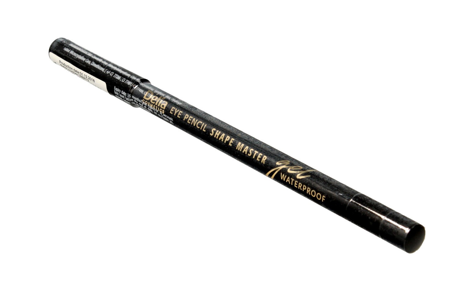 Delia Cosmetics Kredka do oczu żelowa Shape Master Black  1szt