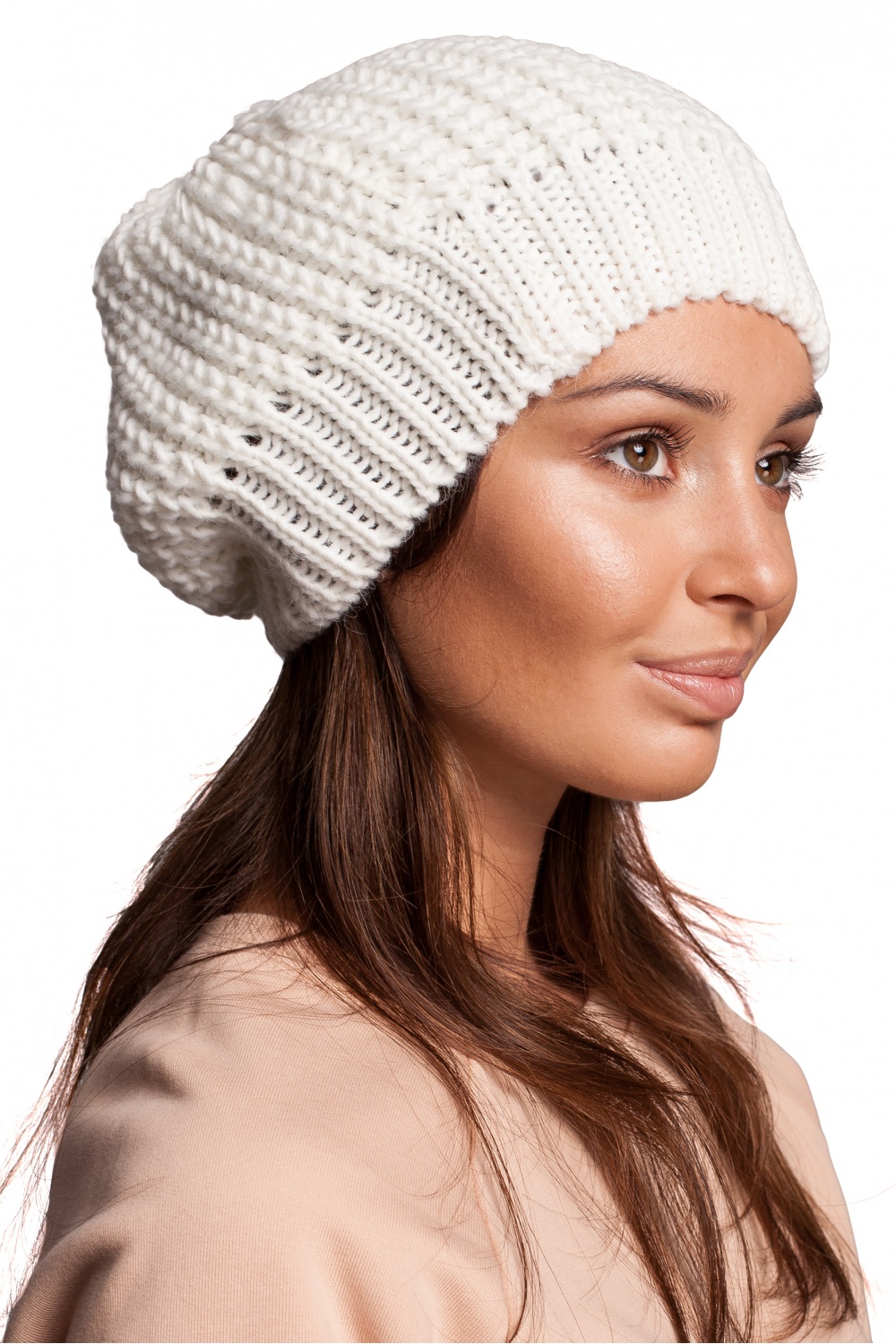  Beret model 148903 BE Knit  beige