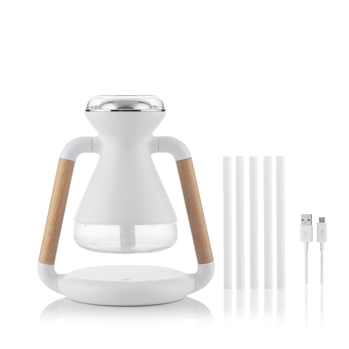 3-in-1 Wireless Charger, Aroma Diffuser and Humidifier Misvolt InnovaGoods