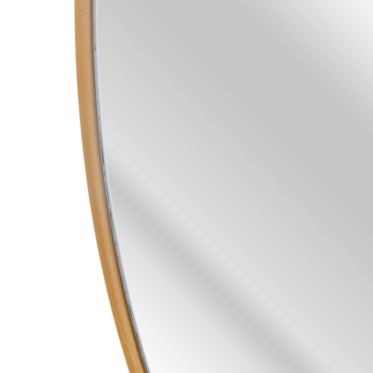 Wall mirror 110 x 12 x 90 cm Golden Metal