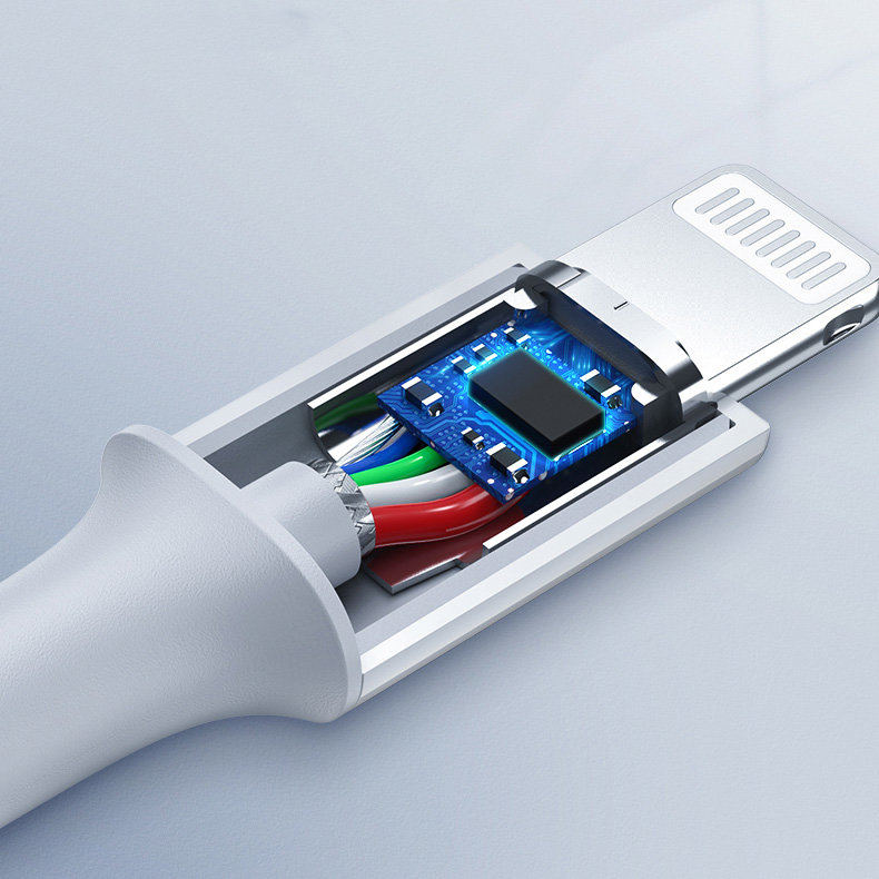 UGREEN US171 USB-C - Lightning MFi Cable 3A 0.25m white