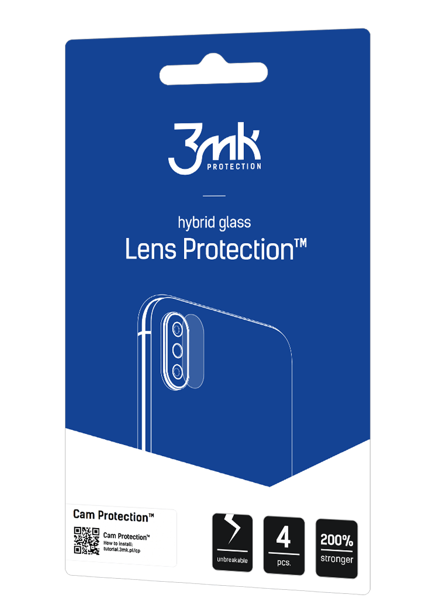 3MK Lens Protect Motorola Edge 30 Fusion [4 PACK]