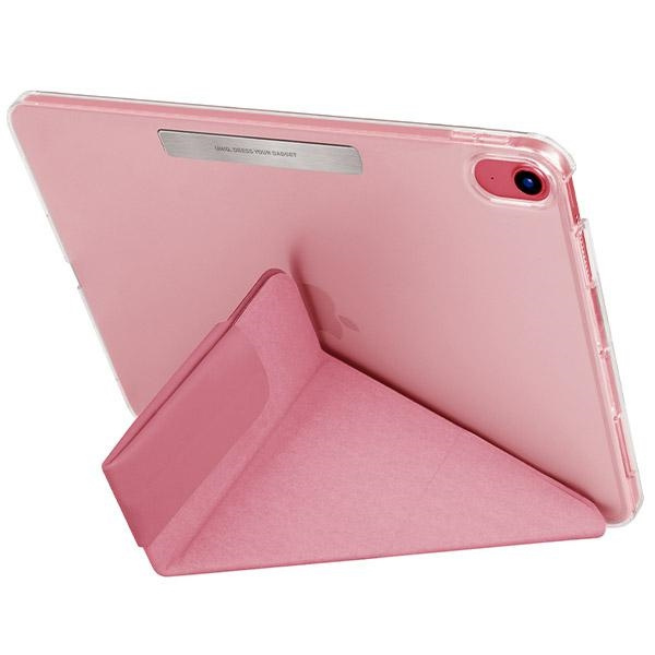 UNIQ Camden Apple iPad 10.9 2022 (10. generacji) rouge pink Antimicrobial