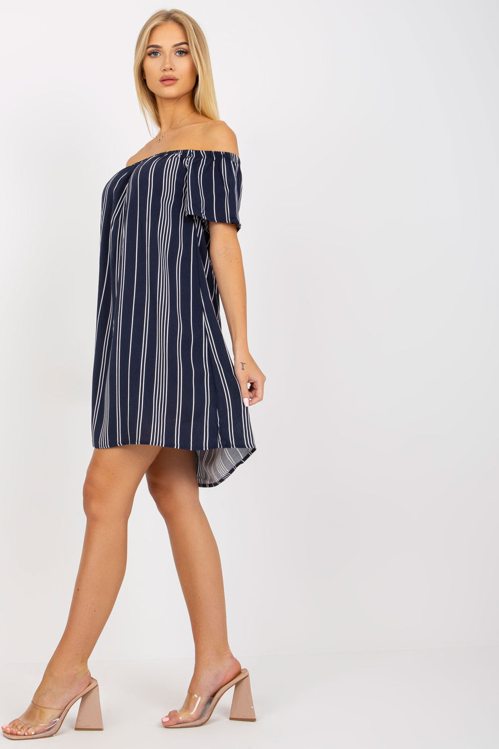  Daydress model 168013 Fresh Made  navy blue