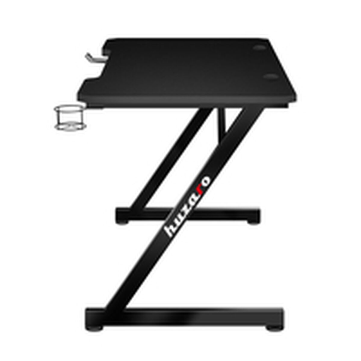 Laptop Table Gaming Huzaro Hero 2.5 Black Aluminium 120 x 60 cm