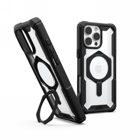 Etui z podstawką UAG Urban Armor Gear Plasma XTE MagSafe do Apple iPhone 16 Pro Max (black/clear)