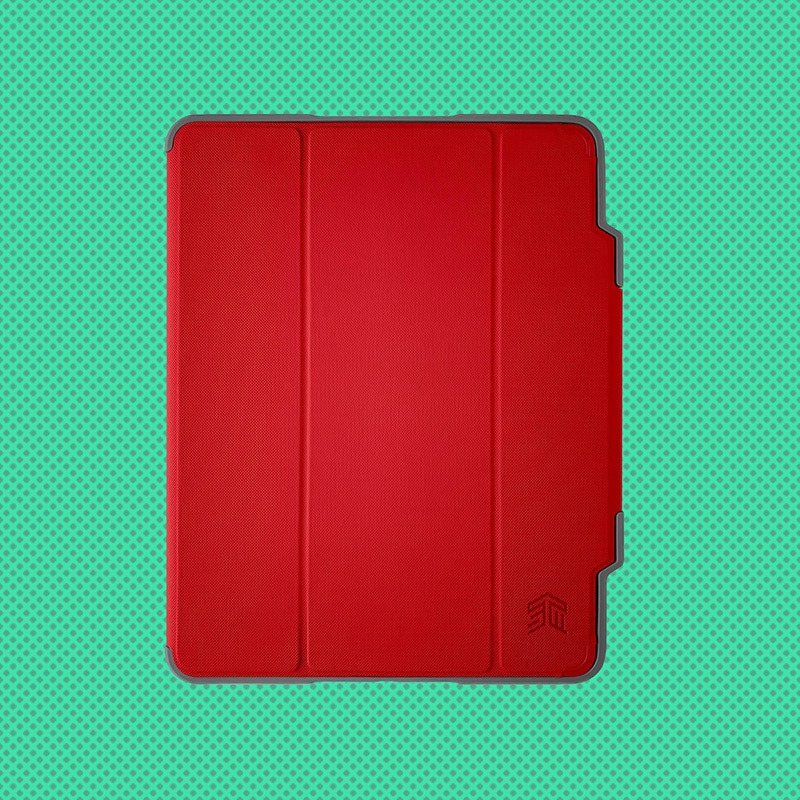 STM Dux Plus Apple iPad 10.9 2022 (10 gen) MIL-STD-810G Pencil charger (Red)