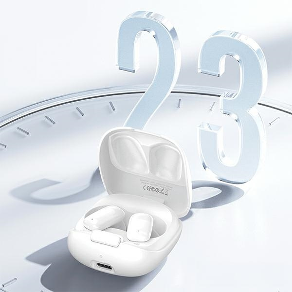 USAMS ID Series ID25 wireless headphones Bluetooth 5.3 TWS white