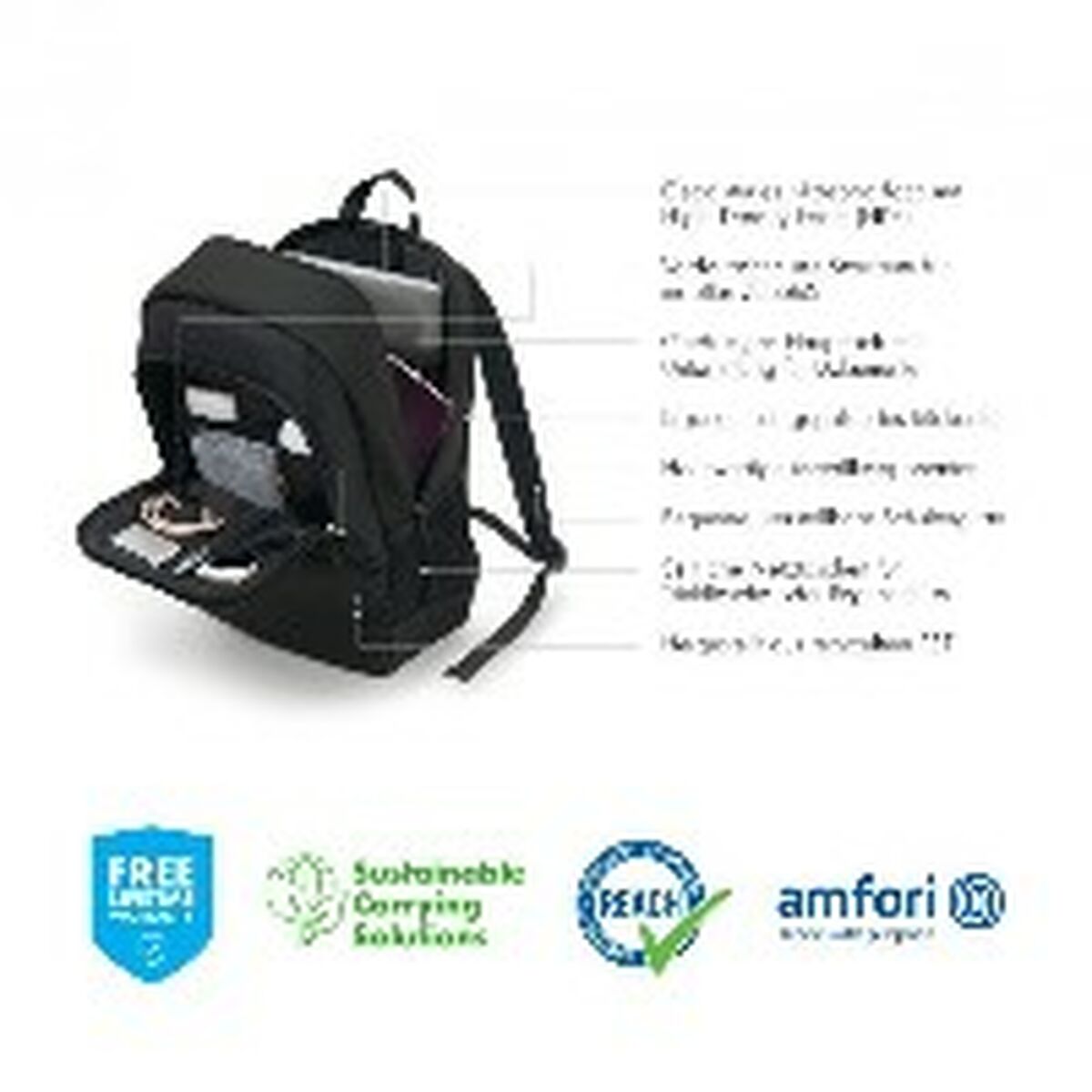 Laptop Trolley Dicota D30914-RPET Laptop Trolley Dicota D30914-RPET