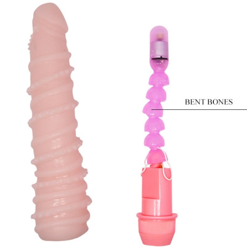 FLEXI VIBE SENSUAL SPIRAL VIBRATOR 19.5 CM