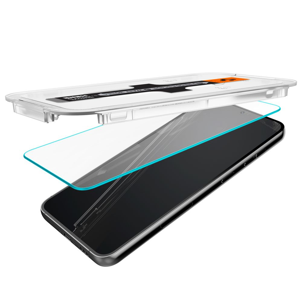 Spigen GLAS.tR ez Fit Samsung Galaxy S23 Clear [2 PACK]