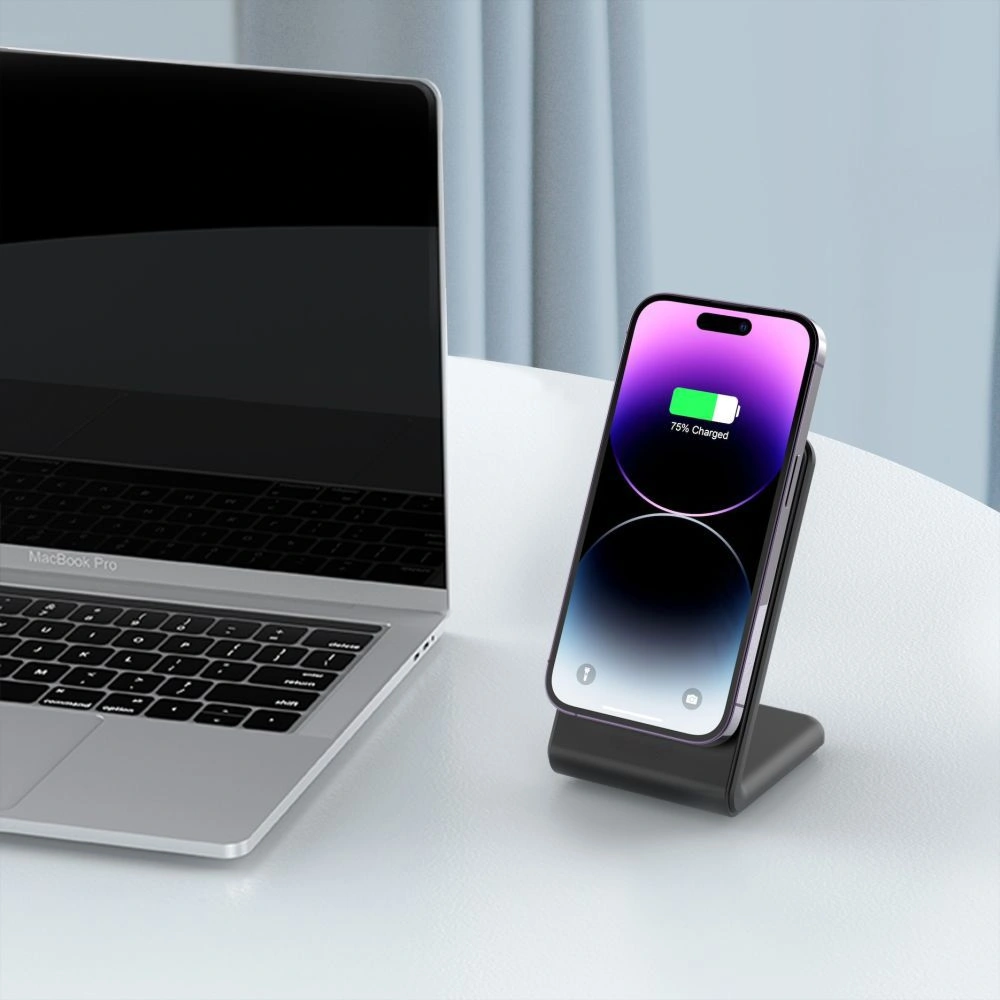 Tech-Protect QI15W-A38 Magnetic MagSafe Wireless Charger Black