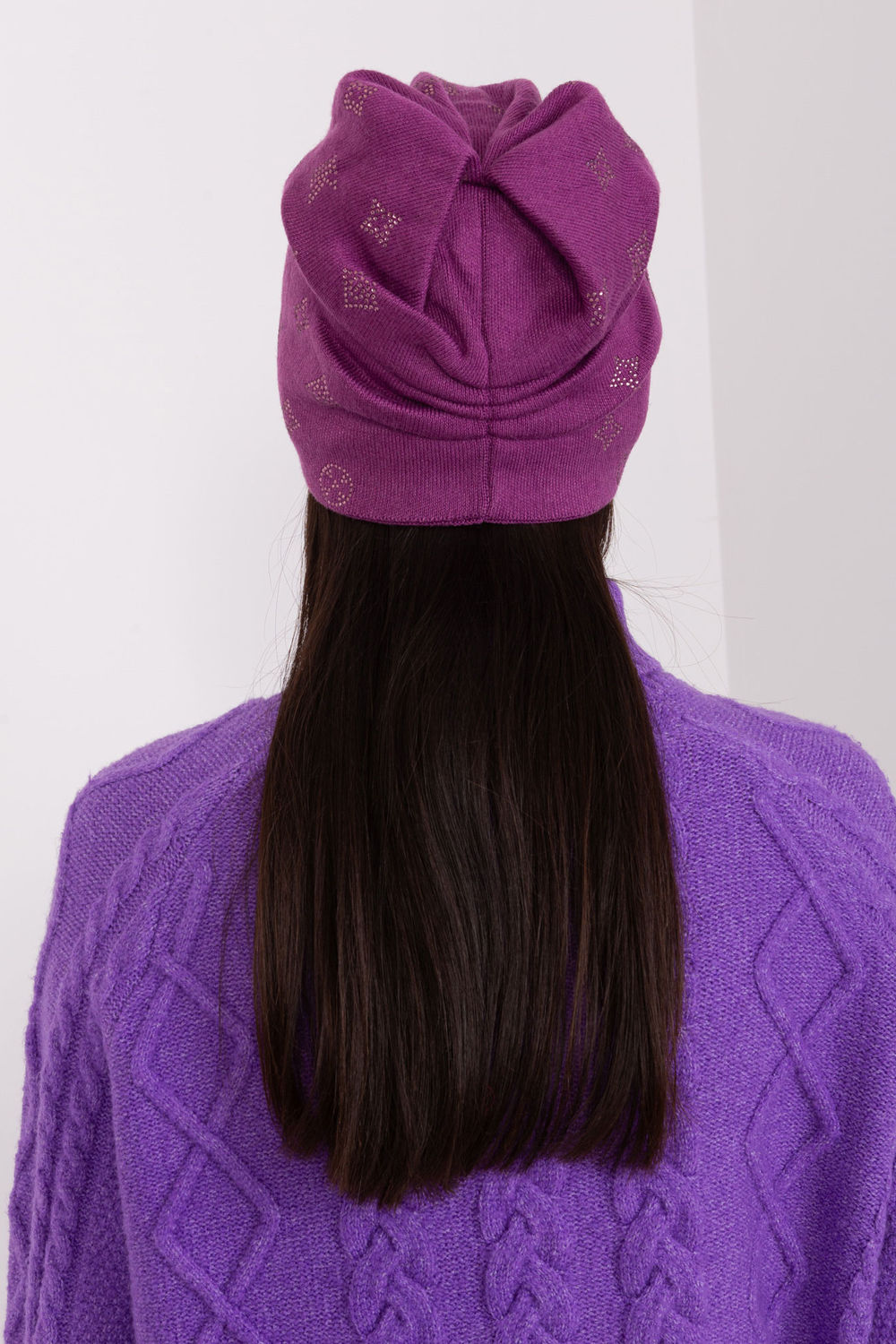   Czapka Model AT-CZ-2325.86 Violet - AT  violet