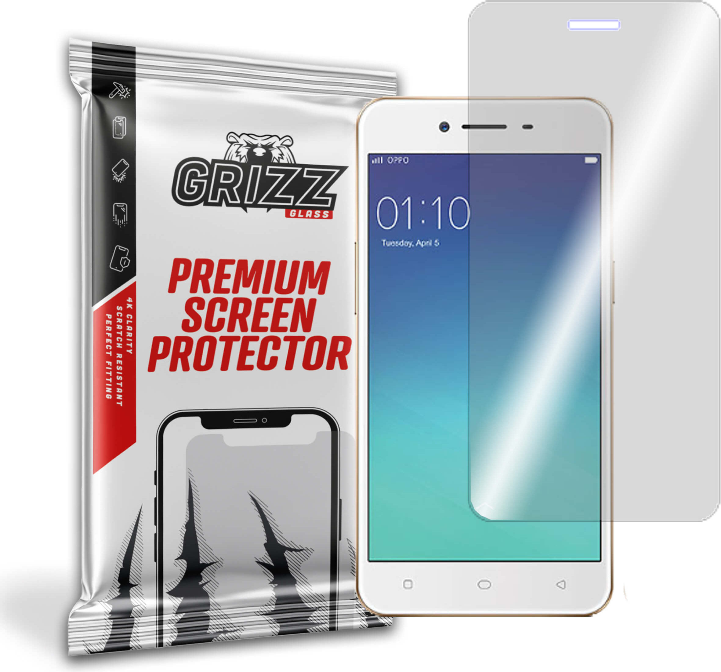 GrizzGlass HybridGlass Oppo A37