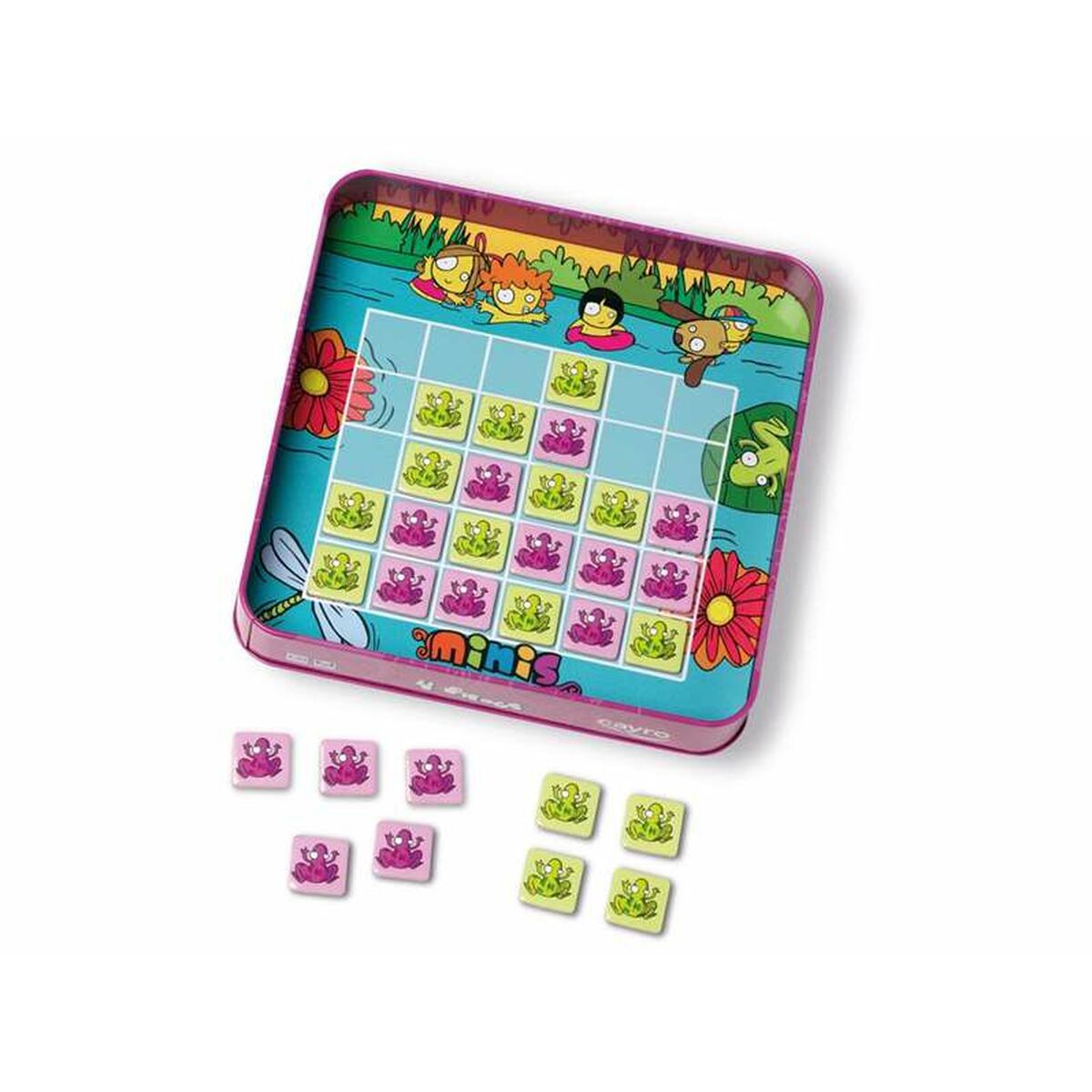 Spiel Kindererziehung Cayro Frogs 8 Stücke