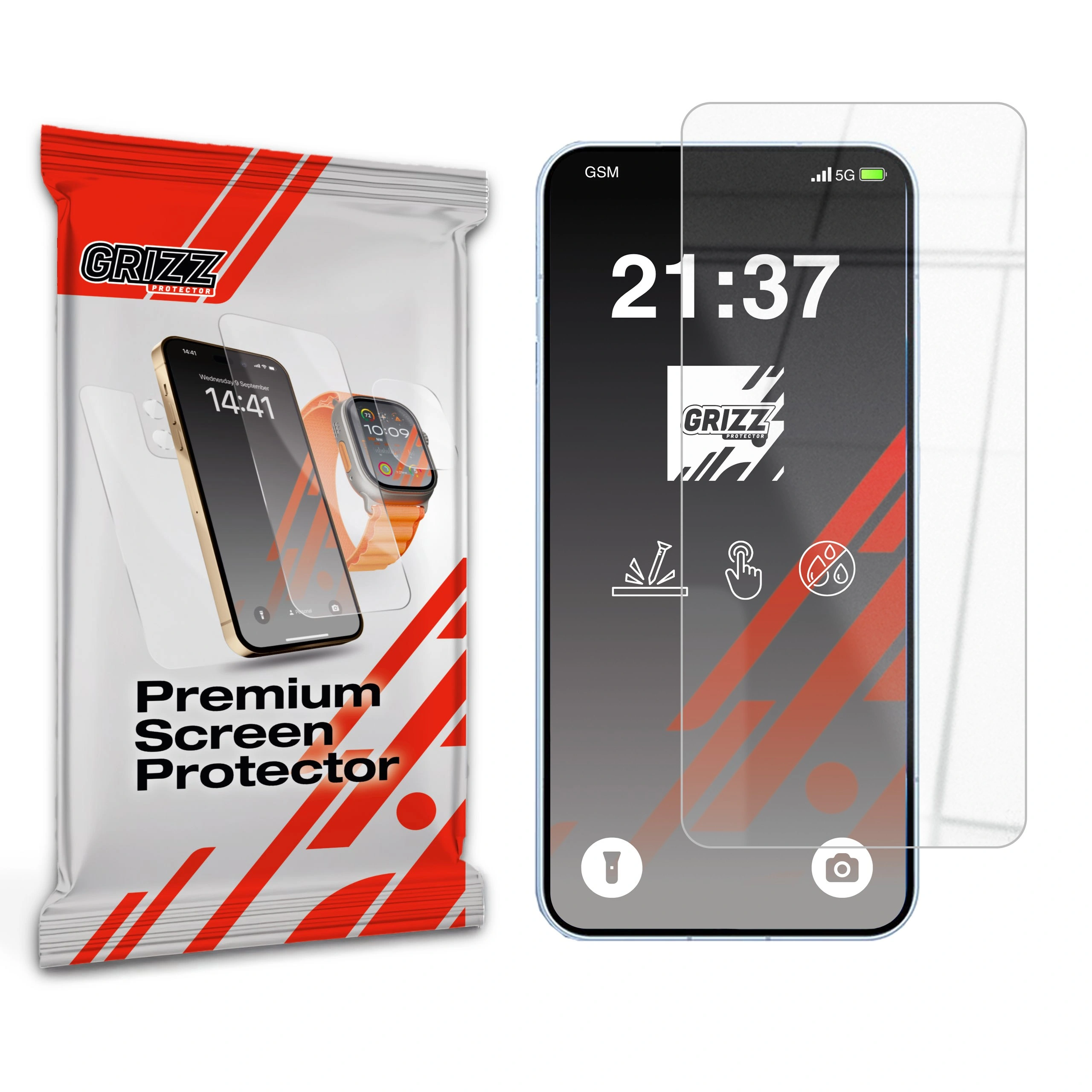 Szkło hybrydowe GrizzGlass HybridGlass do Oppo Find X8s