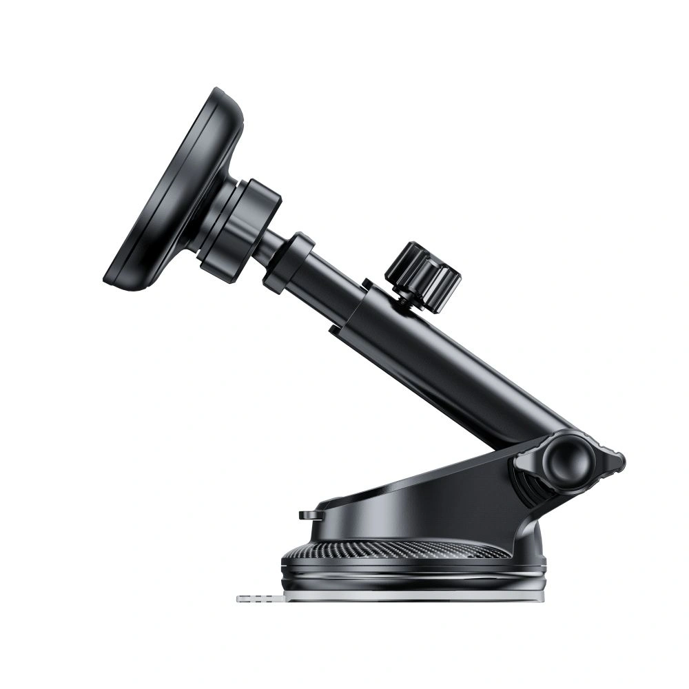 Uchwyt samochodowy na kokpit / do kratki z ładowarką bezprzewodową Tech-Protect MM15W-V10 Magnetic MagSafe Dashboard & Vent Car Mount Wireless Charger 15W Black