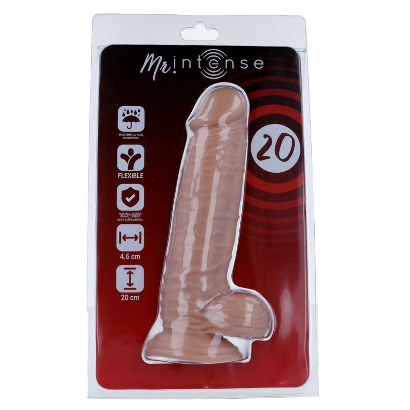 MR INTENSE - 20 REALISTIC COCK 20 CM-O- 4.6CM
