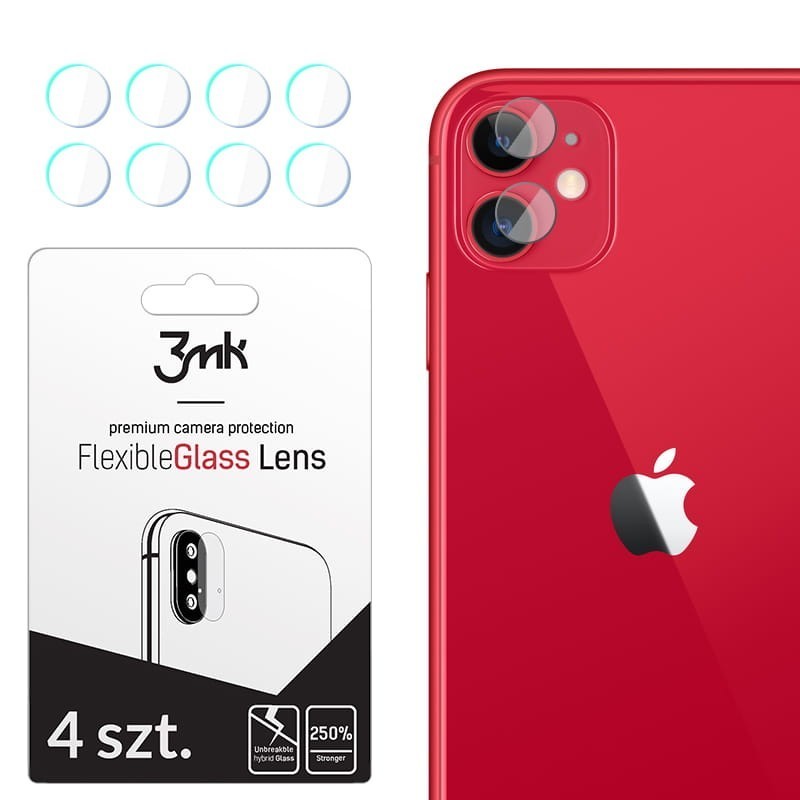 3MK Lens Protection Apple iPhone 11 [4 PACK]