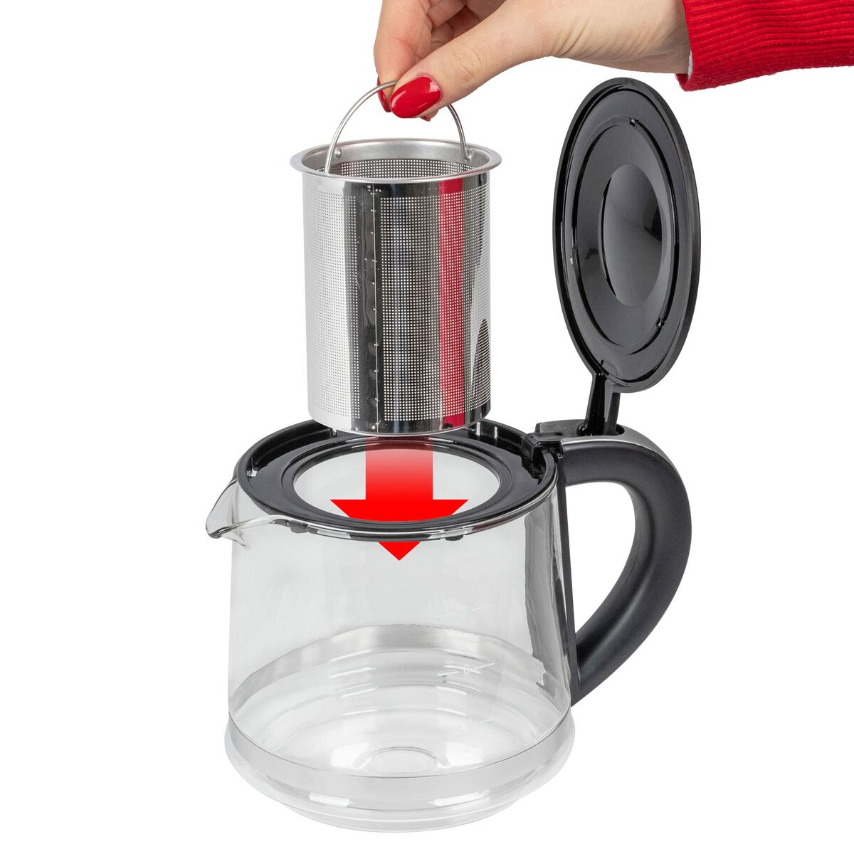 Water Kettle and Electric Teakettle Proficook PC-TKS 1056 Steel Stainless steel 1,7 L