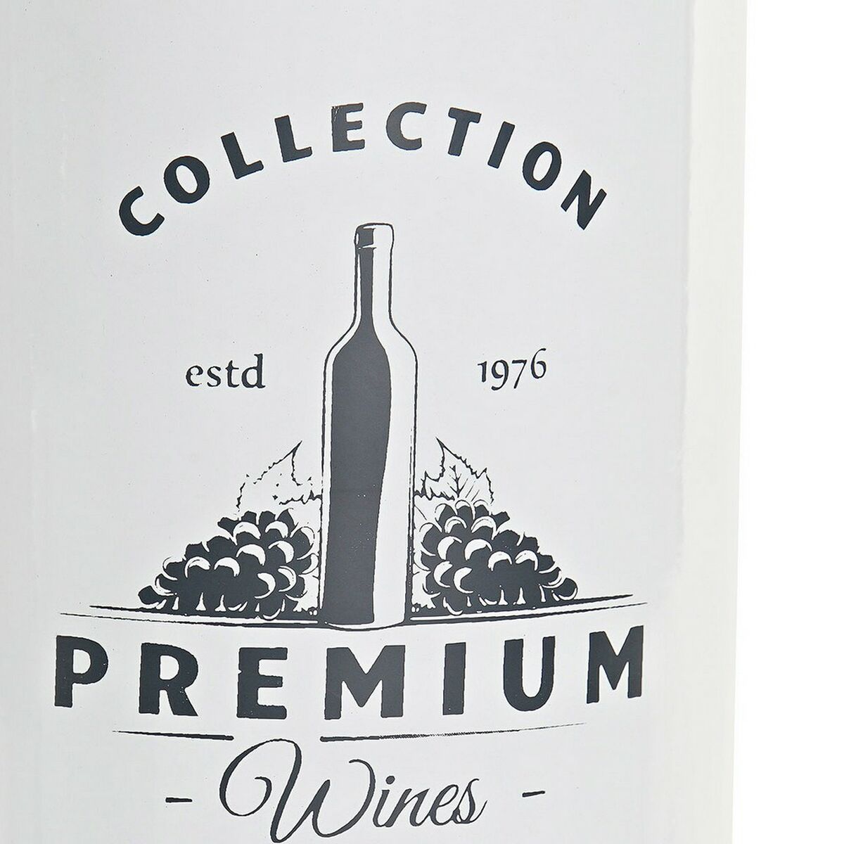 Bottle Cooler DKD Home Decor Silver Stainless steel White 12 x 12 x 18 cm