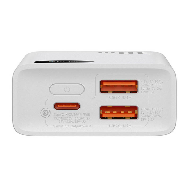 Baseus Adaman2 Powerbank 10000mAh 30W (white)
