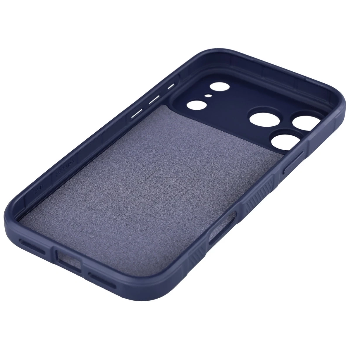 Pancerne etui Bizon Case Tur do Apple iPhone 17 Pro Max granatowe