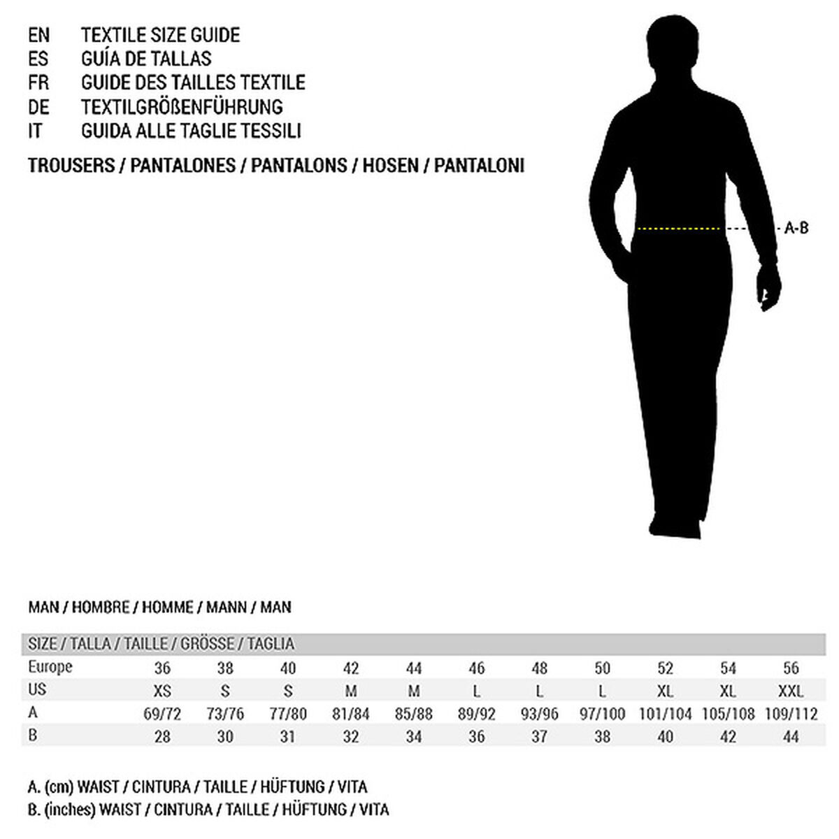 Ski Trousers Picture Plan Black