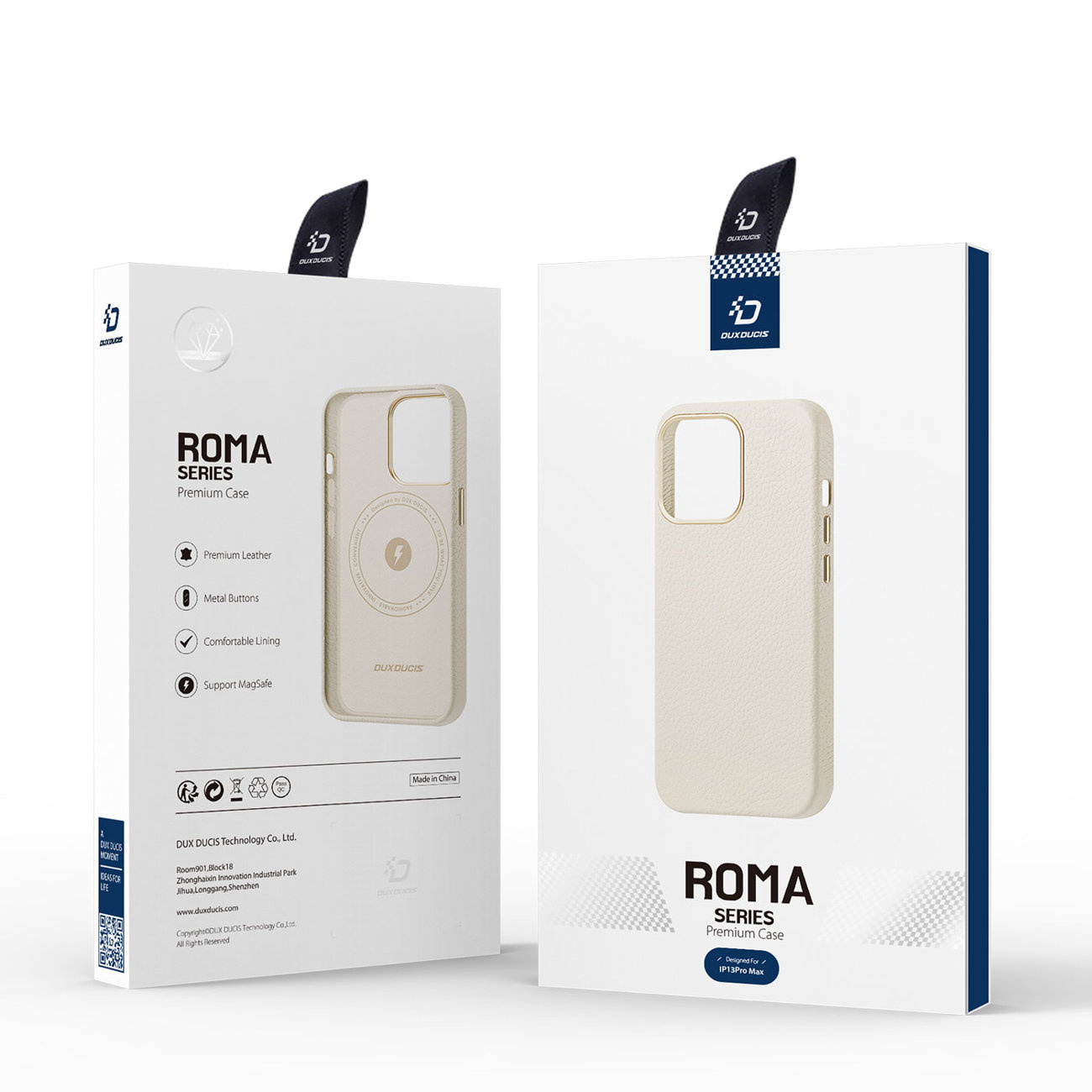 Dux Ducis Roma Apple iPhone 13 Pro Max white