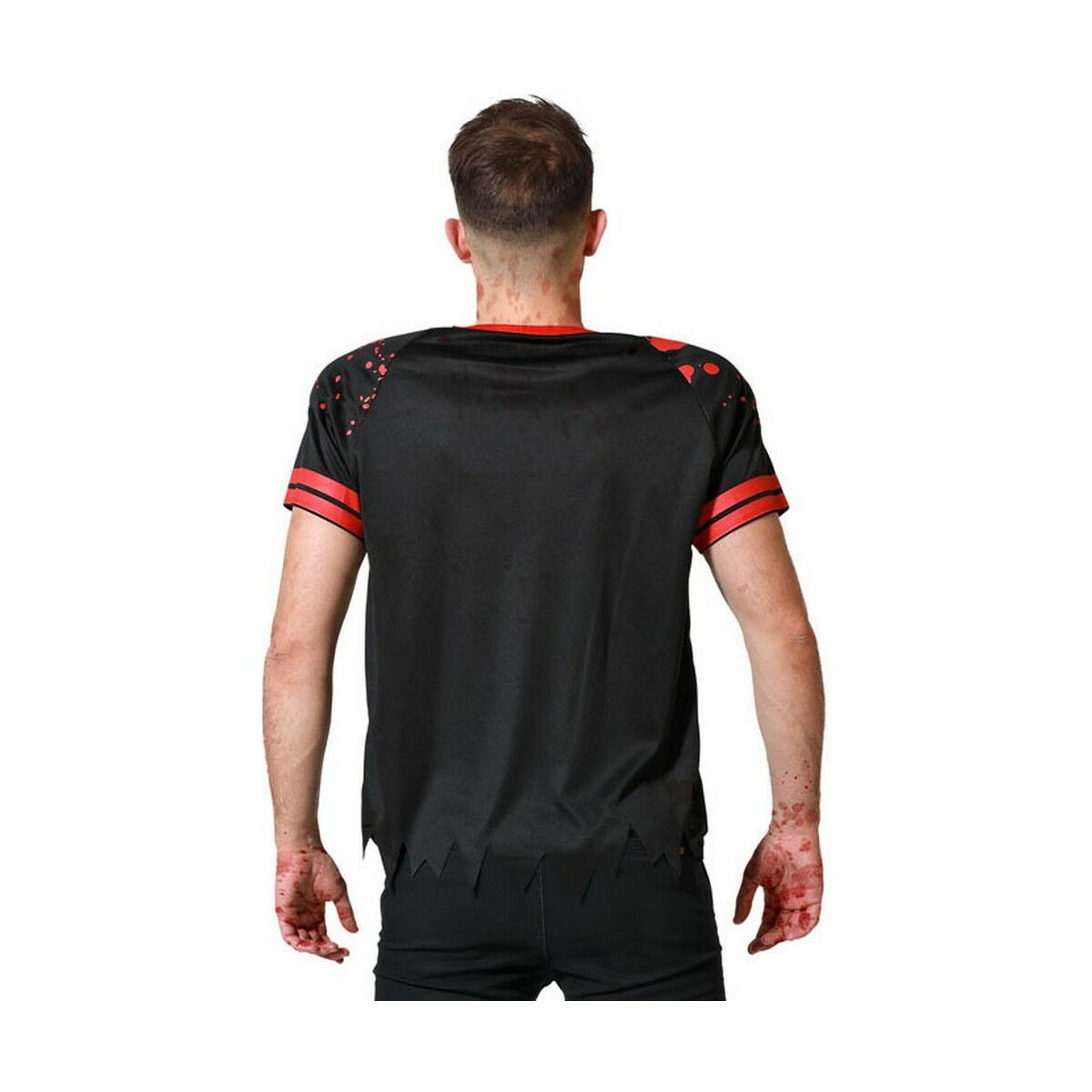 Costume for Adults Rugby Bloody Black Polyester